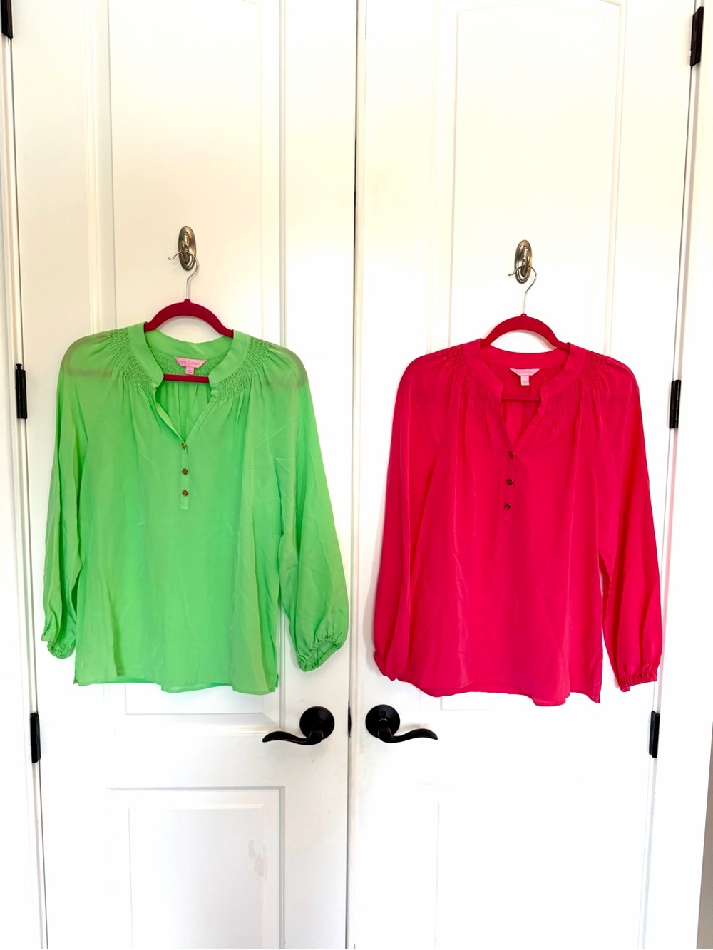 Set of Lilly Pulitzer Elsa tops